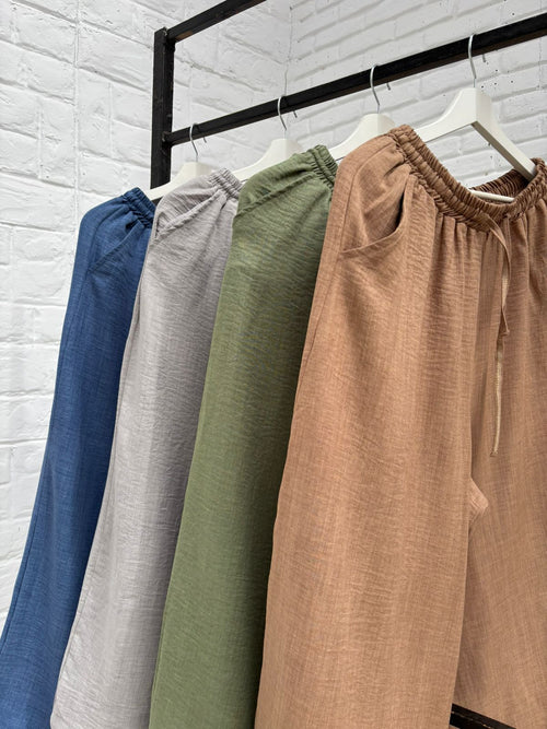 Ballon Linen Pant - Collection