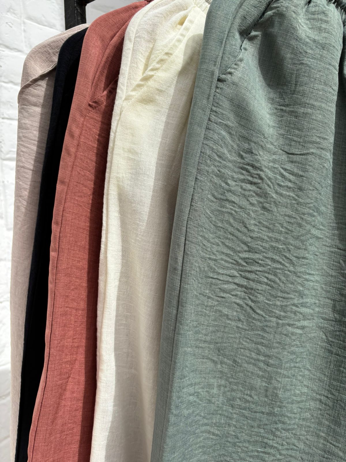 Raha Linen Pants - بنطلون كتان راحة
