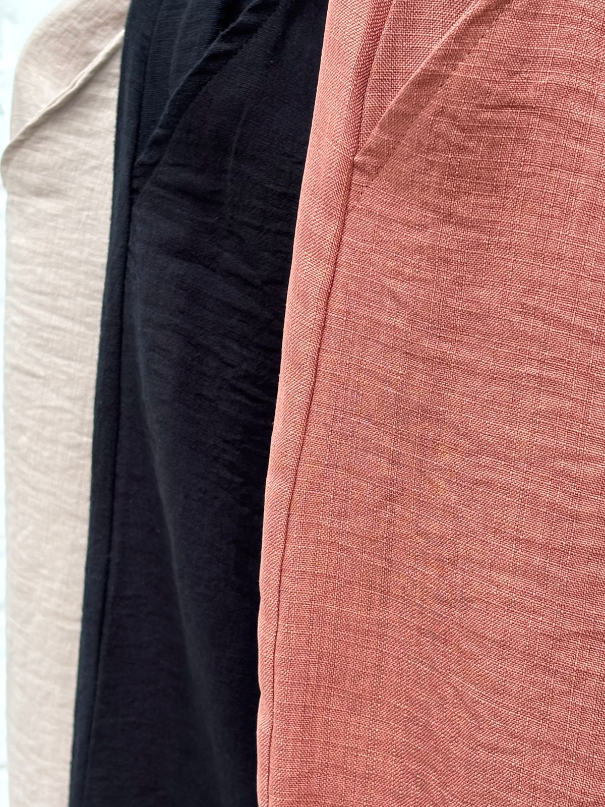 Raha Linen Pants - بنطلون كتان راحة